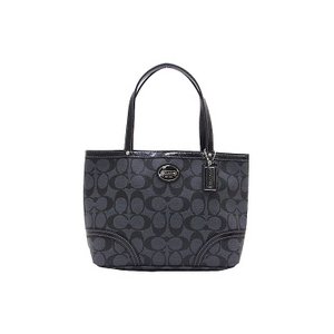 【COACH　OUTLET】コーチ　ペイトン シグネチャー トップハンドル　/ミニ トートバッグ　F47367 SLCBK