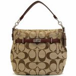【COACH　OUTLET】コーチ チェルシー シグネチャー アシュリン ホーボー/ショルダーバッグ　F17834SVA3E