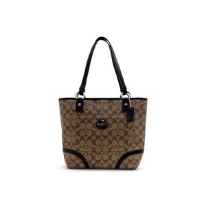 【COACH　OUTLET】　コーチ　ヘリテージ シグネチャー トート F18917 SKHMA