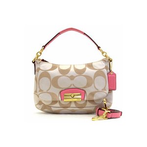 【COACH　OUTLET】コーチ クリスティン シグネチャー EW クロスボディー /2Way ショルダーバッグ　F22302 B4ACV