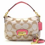 【COACH　OUTLET】コーチ クリスティン シグネチャー EW クロスボディー /2Way ショルダーバッグ　F22302 B4ACV