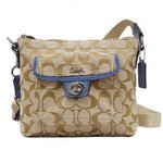 【COACH　OUTLET】コーチ　シグネチャー ポケット スウィング パック /斜め掛け ショルダーバッグ　F45026 SVB47