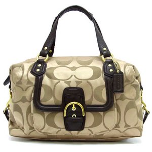 【COACH　OUTLET】コーチ　キャンベル シグネチャー サッチェル / 2Way ハンドバッグ　F25292 BKHMA - 拡大画像