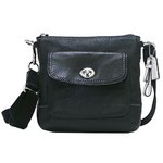 【COACH　OUTLET】コーチ　レザー ポケットスウィング バッグ / ショルダーバッグ F49170 SV/BK