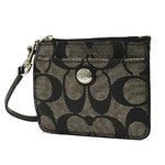【COACH　OUTLET】コーチ　ペイトン シグネチャー ID スキニー　コインケース　F50795 SBWBK