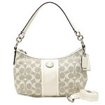 【COACH　OUTLET】コーチ　シグネチャー ストライプ デミー クロスボディ　2Way　ショルダーバッグ　F31181 SIGPH