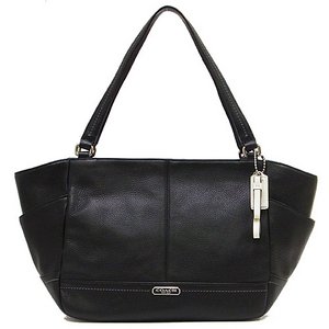 【COACH　OUTLET】コーチ　パーク　レザー キャリーオール / トートバッグ　F23284 SV/BK