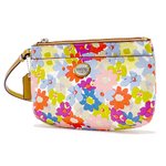 【COACH　OUTLET】コーチ　ペイトン フローラル ミディアム リストレット / ポーチ F51273 SV/MC