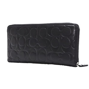 COACH OUTLET（コーチ アウトレット） メンズシグネチャーエンボスドアコーディオンウォレット／長財布