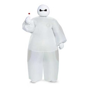 ディズニー DISNEY ベイマックス　膨張式 子供用 コスチューム White Baymax Inflatable 90921 - 拡大画像