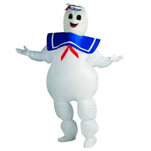 マシュマロマンの膨張式 大人用 コスチューム Inflatable Adult Marshmallow Man Costume 889832 商品画像