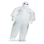 ディズニーDISNEY ベイマックス　膨張式 大人用（男女兼用） コスチューム White Baymax Inflatable Adult 91810