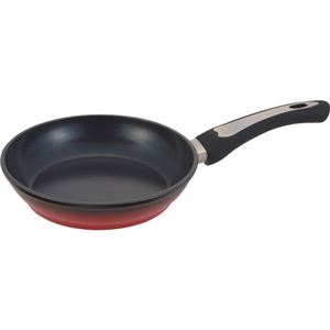 D＆Sセラミックフライパン20cm DSFF20BKRE ブラック×レッド 13-0257-029