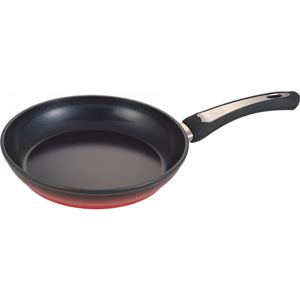 D＆Sセラミックフライパン24cm DSFF24BKRE ブラック×レッド 13-0257-045