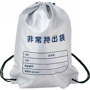 非常用持出袋（シルバー） SW-070 13-0748-090