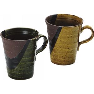 手心の器 釉庵 ペアマグ YA‐0001B手心の器 釉庵 ペアマグ 13-0756-130