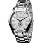 EMPORIO ARMANI （エンポリオ アルマーニ） AR0647 ステンレス シルバー文字盤 メンズ 腕時計 クォーツ