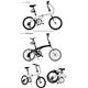 WACHSEN（ヴァクセン） 20インチアルミ折りたたみ自転車 6段変速付 ホワイトパール×ブラック Weiβ（ヴァイス） （高品質・人気自転車・人気サイクル） - 縮小画像3