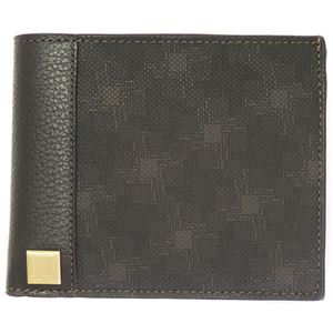 【本物／新品】ダンヒル D-8（ディーエイト） BROWN 二つ折り財布 小銭入れ付き ウォレット L2H732B ダークブラウン （プレゼント・ギフト）