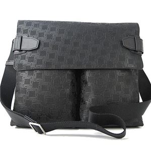 【本物／新品】ダンヒル D-EIGHT BLACK ディーエイトブラック メッセンジャーバッグ／ショルダーバッグ メンズ L3LH65A （旧：OW6010A） （プレゼント・ギフト）