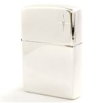 ジッポライター（ZIPPO） #15-DIA スターリングシルバー（純銀製） 銀無垢 天然石 ダイヤモンド no15dia-s