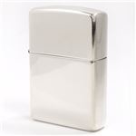 ジッポライター（ZIPPO） #15 スターリングシルバー（純銀製） 銀無垢 スタンダードモデル ツヤ有りタイプ no15-s