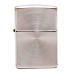 ジッポライター（ZIPPO） #15SPIN スターリングシルバー（純銀製） 銀無垢 オリジナル柄 スピンタイプ no15-spin