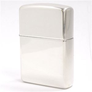 ジッポライター（ZIPPO） #26 スターリングシルバー（純銀製） 銀無垢 アーマー（Armor） ツヤ有りタイプ no26-sa