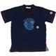 子供服 カラーネイビー Tabatha CRAYON 半袖プリントTシャツ サイズ130cm