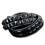 パステルカラー2連ピラミッドベルト（BLACK） BLT-225-1