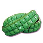 パステルカラー2連ピラミッドベルト（GREEN） BLT-225-3