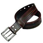 レインボーステッチWピンベルト（BROWN） BLT-365-02