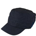MキャンバスPWニットリブレールCAP（NAVY） CAC-055-04
