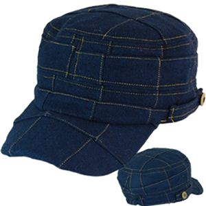 パッチワークメルトンワークCAP（NAVY） NLC-012-03