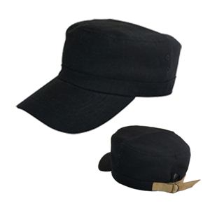 コットンリネンレールCAP（ブラック） VSC-047-01