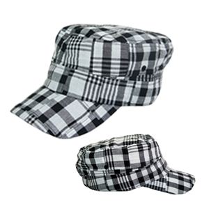 サマーチェックPWレールCAP（ブラック／ホワイト） VSC-049-01