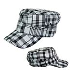 サマーチェックPWレールCAP（ブラック／ホワイト） VSC-049-01
