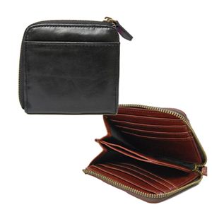 プレーン Half Wallet（BLACK） VWLT-006-01