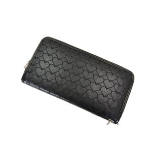 ハートステッチwallet（BLACK） WLT-017-1
