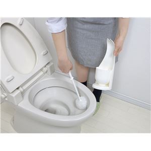 【訳あり・在庫処分】 サンコー びっくりトイレクリーナーケース付WH (BL-93) ホワイト 【訳あり・在庫処分】 サンコー びっくりトイレクリーナーケース付WH (BL-93) ホワイト