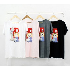 JETOY（ジェトイ） チューチューＴシャツ/ルーズタイプ（アリス）PK - 拡大画像