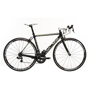 2013モデル OPUS（オーパス） CRESCENDO Ultegra Di2 S（480mm） モノコックカーボンフレーム 20speed Anthracite／Carbon／Green Shimano 6770 UltegraDI2 ロードバイク