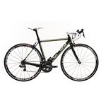 2013モデル OPUS（オーパス） CRESCENDO Ultegra Di2 M（510mm） モノコックカーボンフレーム 20speed Anthracite／Carbon／Green Shimano 6770 UltegraDI2 ロードバイク