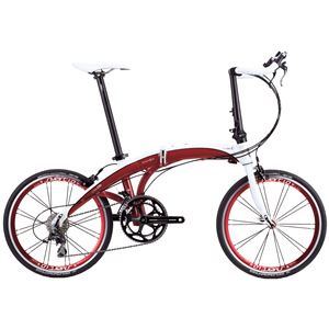 2014モデル DAHON（ダホン） Mu Elite 20インチ 20speed レーシーレッド 折りたたみ自転車