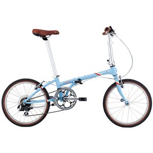 2014モデル DAHON（ダホン） Boardwalk D7 20インチ 7speed マットスレートブルー 折りたたみ自転車