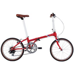 2014モデル DAHON（ダホン） Boardwalk D7 20インチ 7speed マットトリコロール 折りたたみ自転車