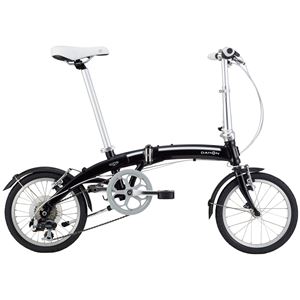 2014モデル DAHON（ダホン） Curve D7 16インチ 7speed オブシディアンブラック 折りたたみ自転車