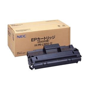 NEC EPカートリッジ（20000枚印刷可能） PR-L3650-12 - 拡大画像