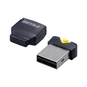 カードリーダー/ライター microSD対応 超コンパクト ブラック - 拡大画像