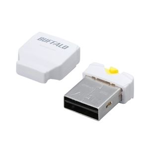 microSD専用USB2.0/1.1フラッシュアダプター ホワイト - 拡大画像